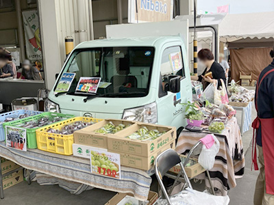 Nibako 出店の様子